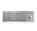 Backlit Keyboard With Trackball